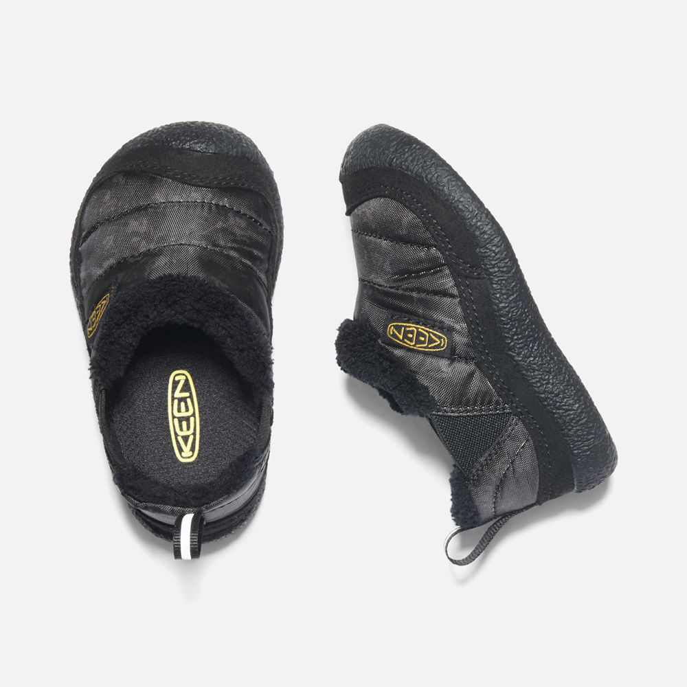 Slip-On Keen Enfant Noir/Jaune | Howser Ii | FLOIG-3957